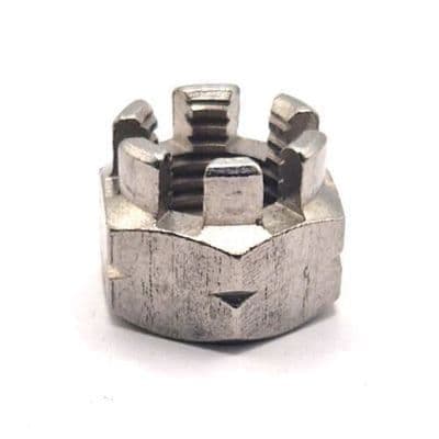 Metric Fine Castle Nuts (DIN 979) - Steel Gr.4 Self Colour