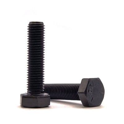 Metric Fine Hexagon Setscrews (DIN 961 / ISO 8676) - Steel 8.8 Self Colour