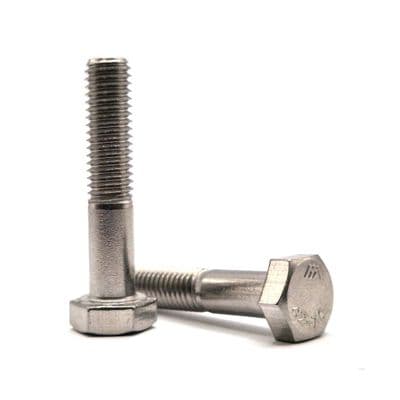 Metric Hexagon Bolts (DIN 931) - A2 Stainless Steel