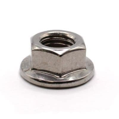 Metric Non-Serrated Flange Nuts