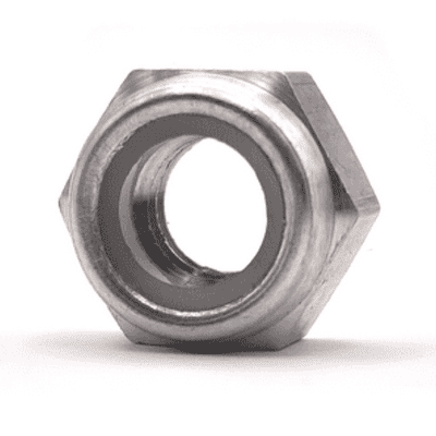 Metric Nyloc Nuts - Aluminium