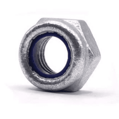 Metric Nyloc Nuts - Steel Gr.10 Hot Dip Galvanised