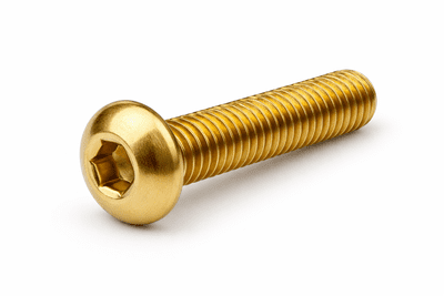 Metric Socket Button Head Screws - Brass