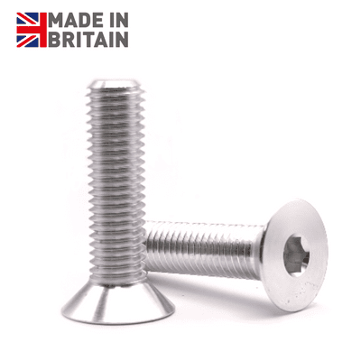 Metric Socket Countersunk Screws (DIN 7991) - Aluminium 7075