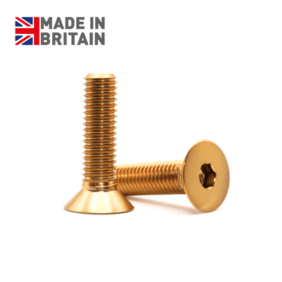 Metric Socket Countersunk Screws (DIN 7991) - CZ121 Brass