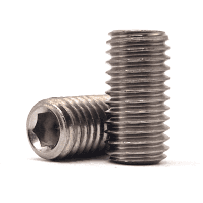 Metric Socket Flat Point Gub Screws - A4 Stainless Steel