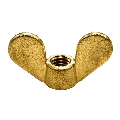 Metric Wing Nuts - Brass