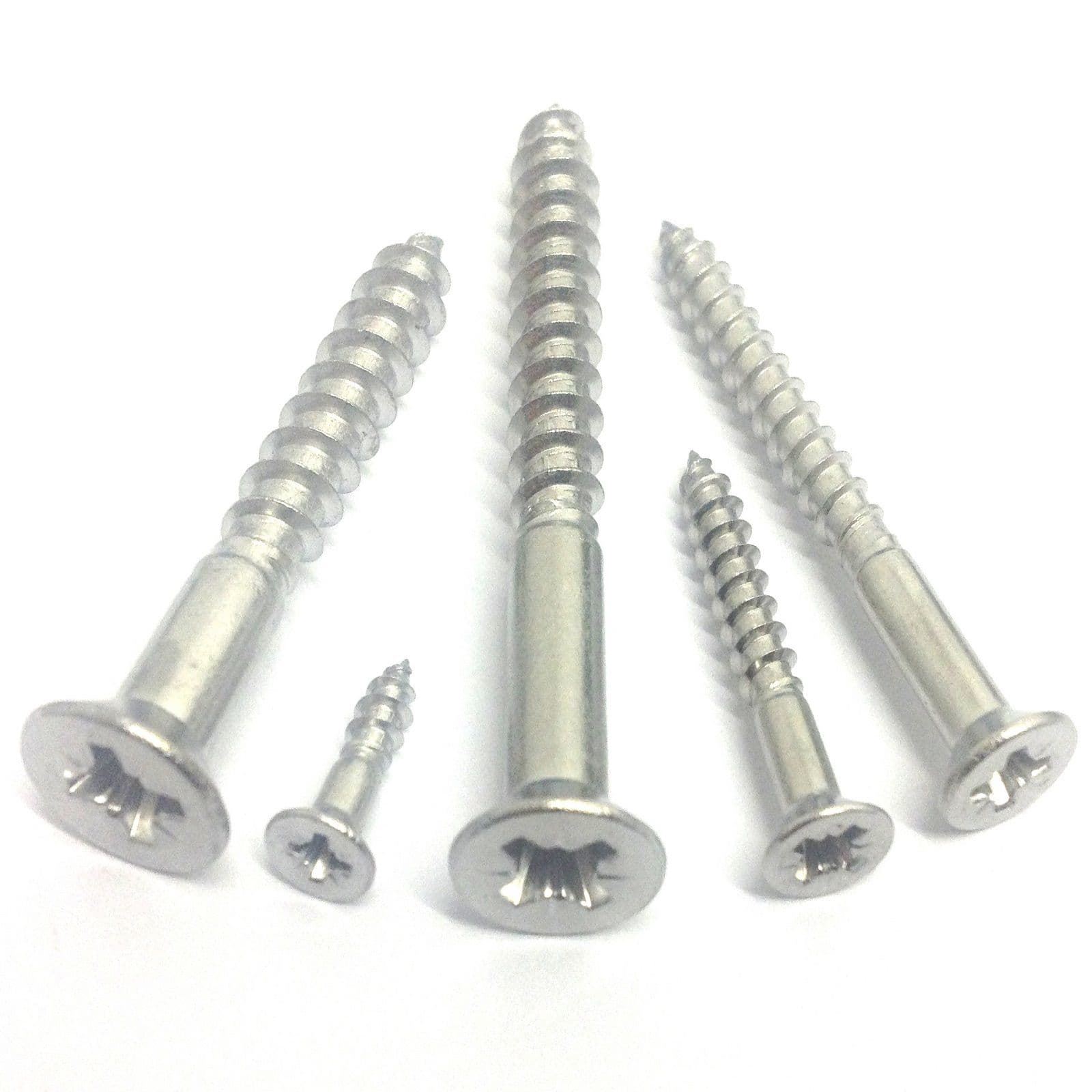 thumbnail image 2 of Hyfive A2 Stainless Steel Pozi Countersunk Woodscrews (Metric, Grade 2) 2 of 5