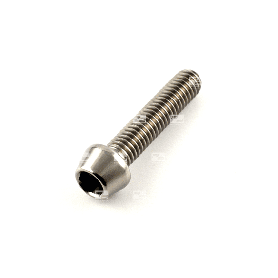 Stainless Tapered Socket Cap Bolt M6 x 1.0mm x 25mm