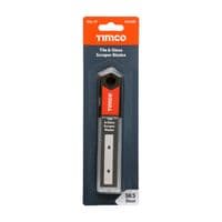 TIMCO 100mm Tile & Glass Scraper Blades