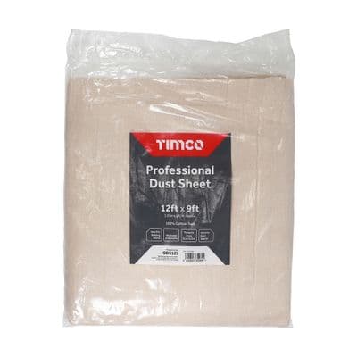 TIMCO 12ft x 9ft Professional Dust Sheet