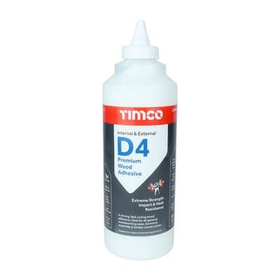 TIMCO 1L Internal & External D4 Premium Wood Adhesive
