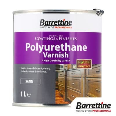 TIMCO 1L Polyurethane Varnish - Satin