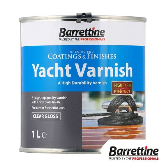 TIMCO 1L Yacht Varnish - Clear Gloss