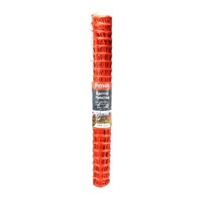 TIMCO 1m x 50m Barrier Fencing - Orange