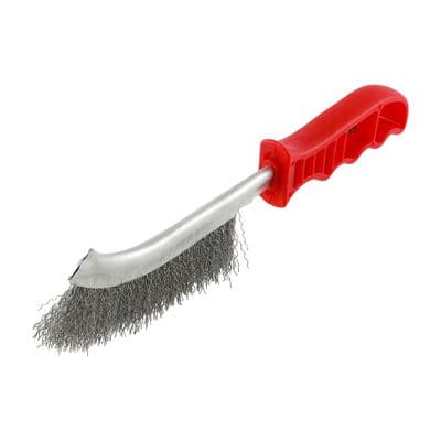 TIMCO 255mm Wire Hand Brush - Steel