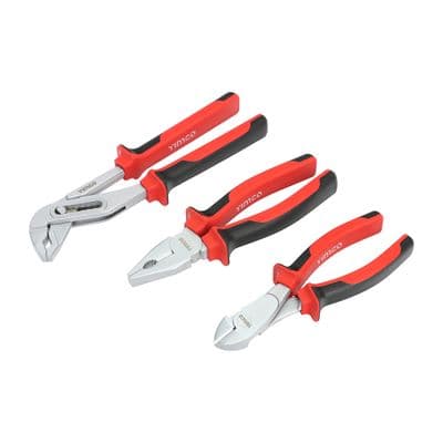 TIMCO 3 Piece Tradesmans Pliers Set