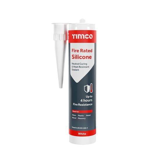 TIMCO 300ml Fire Rated Silicone