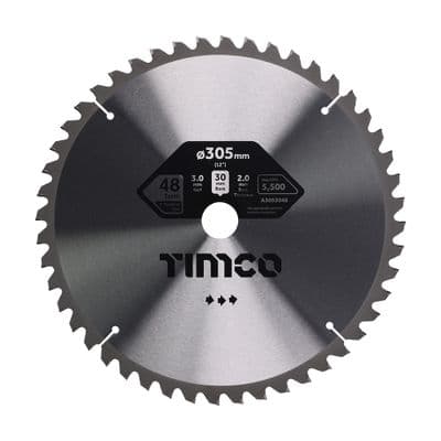 TIMCO 305 x 30 x 48T -5° Circular Saw Blade