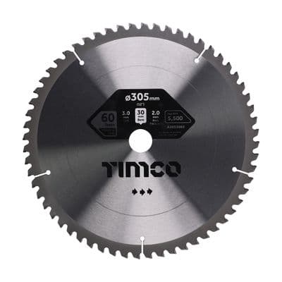 TIMCO 305 x 30 x 60T -5° Circular Saw Blade