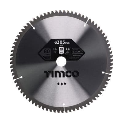 TIMCO 305 x 30 x 80T -5° Circular Saw Blade
