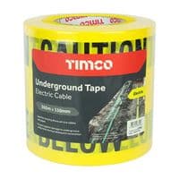 TIMCO 365m x 150mm Underground tape - Electric Cable