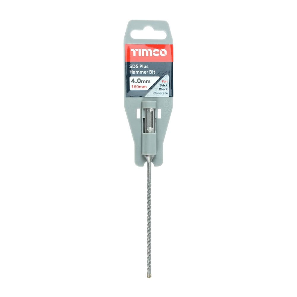 TIMCO 4.0 x 160 SDS Plus Hammer Bit