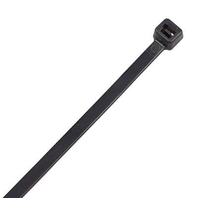 TIMCO 4.8 x 370 Cable Ties - Black - Bag of 100