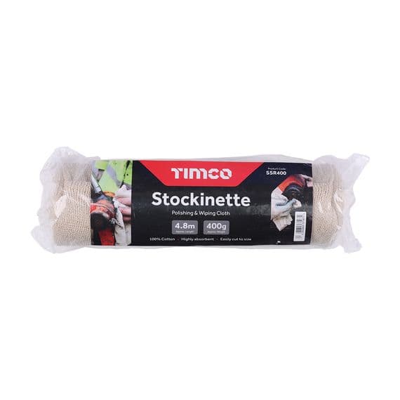 TIMCO 4.8m / 400g Stockinette Polishing & Wiping Cloth