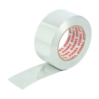 TIMCO 45m x 50mm Extreme Temperature Aluminium Foil Tape