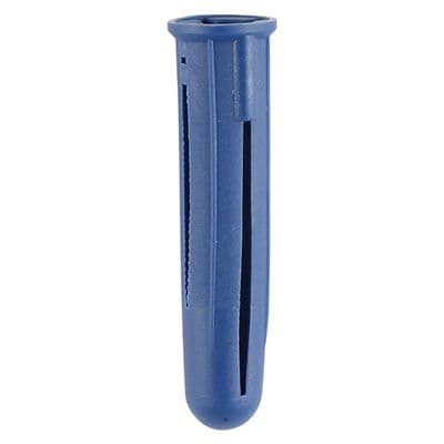TIMCO 48mm Plastic Plugs - Blue - Box of 40