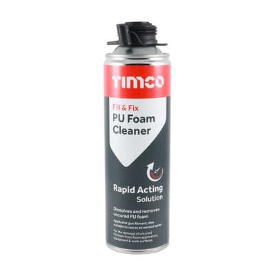 TIMCO 500ml Fill & Fix PU Foam Cleaner