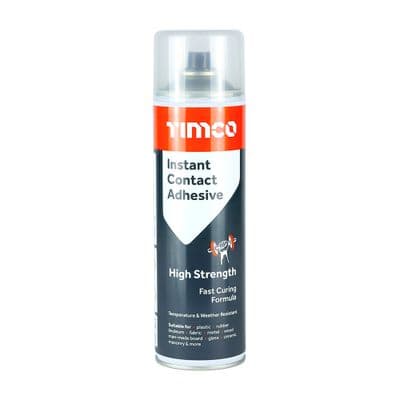 TIMCO 500ml Instant Contact Adhesive - Spray