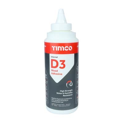 TIMCO 500ml Internal D3 Wood Adhesive
