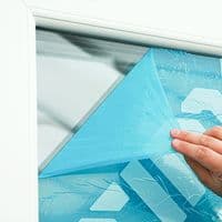 TIMCO 50m x 0.6m Protective Film - For Glass