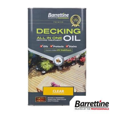 TIMCO 5L Decking Oil All In One - Clear