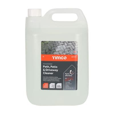TIMCO 5L Path Patio & Driveway Cleaner Concentrate