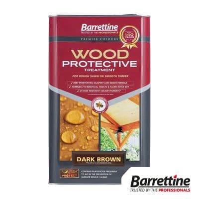 TIMCO 5L Wood Protective Treatment - Dark Brown