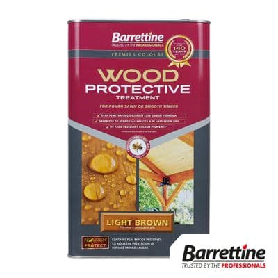 TIMCO 5L Wood Protective Treatment - Light Brown