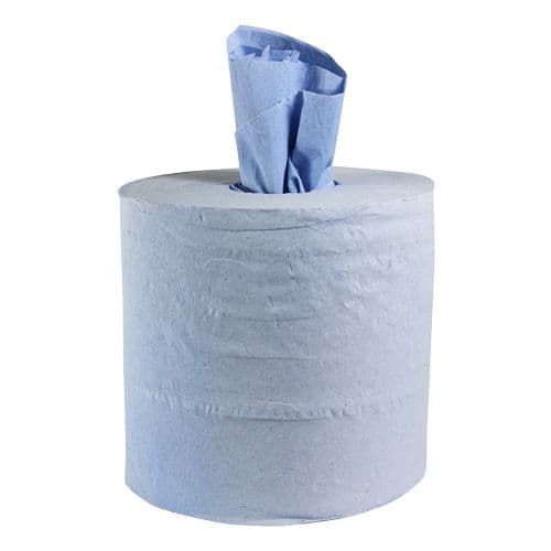 TIMCO 60m x 170mm Centrefeed Rolls - Blue - Economy