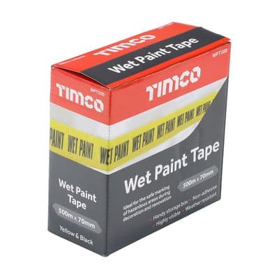 TIMCO 70mm x 500m Wet Paint Tape