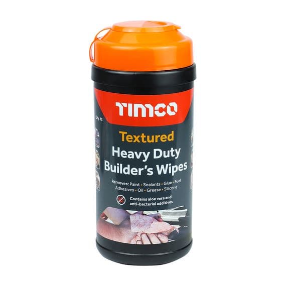 TIMCO 75 Wipes Textured Heavy Duty Builders Wipes