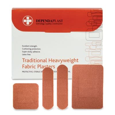 TIMCO Assorted Fabric Plasters - Heavyweight