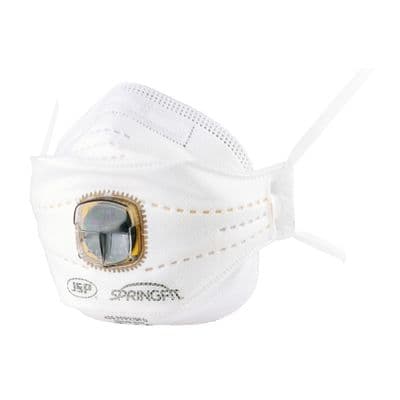 TIMCO FFP2 SpringFit FFP2 Fold Flat Mask with Typhoon Valve