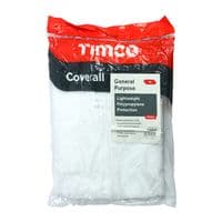 TIMCO Medium General Purpose Coverall - White