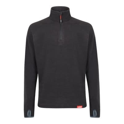 TIMCO Half Zip Overhead Fleece - Black