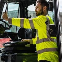 TIMCO Small Hi-Visibility Polo Shirt - Long Sleeve - Yellow