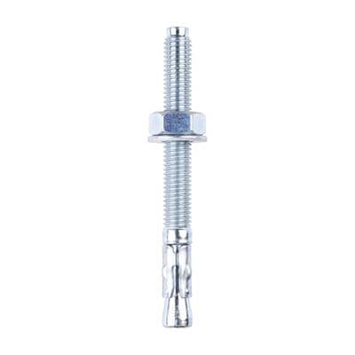 TIMCO M10 x 100 Throughbolts - Zinc - Box of 50