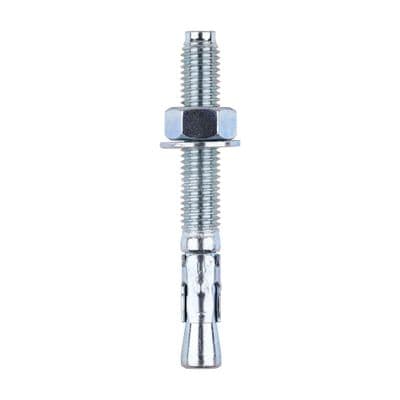 TIMCO M12 x 100 Throughbolts - Zinc - Box of 25