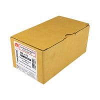 TIMCO M8 x 100 Carriage Bolts & Hex Nuts - Zinc Plated Steel - Box of 50